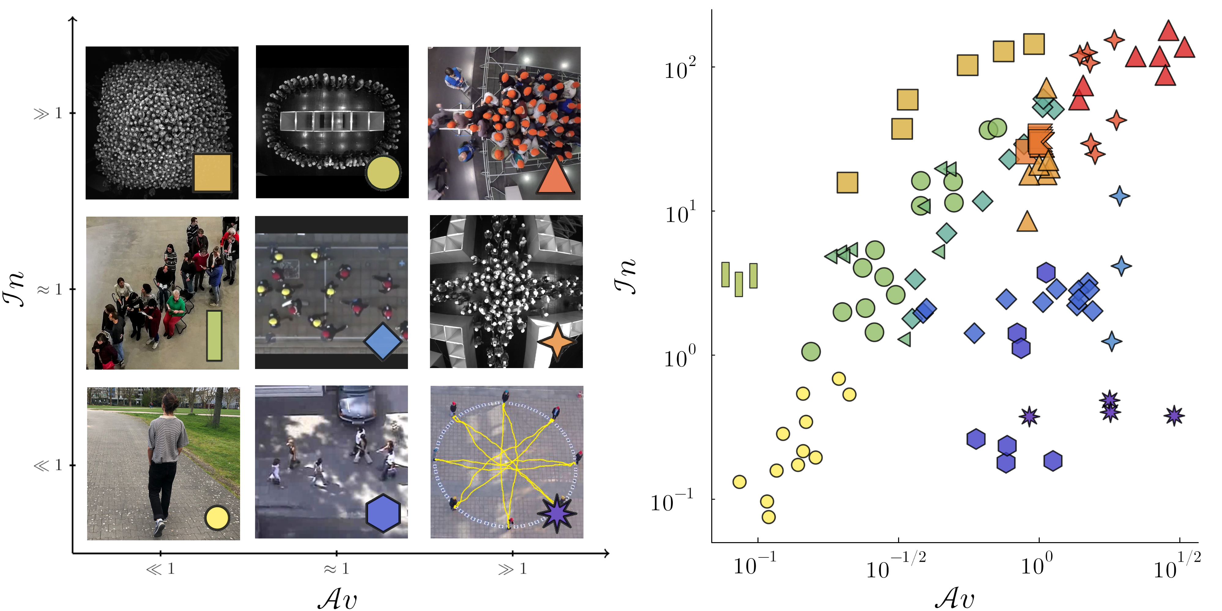 Classification with dimentionless numbers